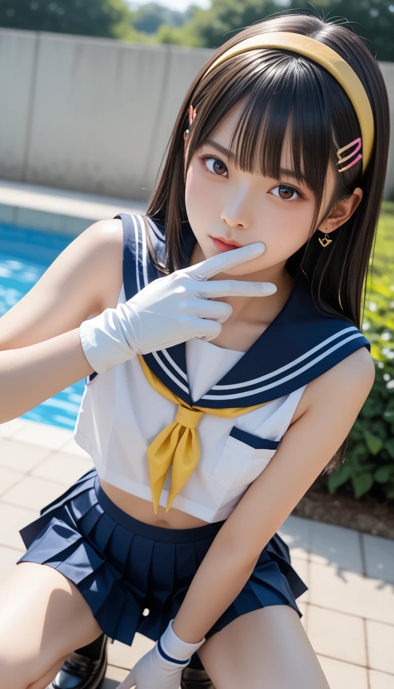 射抜くような眼差しと、溢れ出る反抗心。プールサイドで見せた、若さゆえの『危うい色気』を全解禁！貴方の理性を試す、挑発的で美しい6つの瞬間。