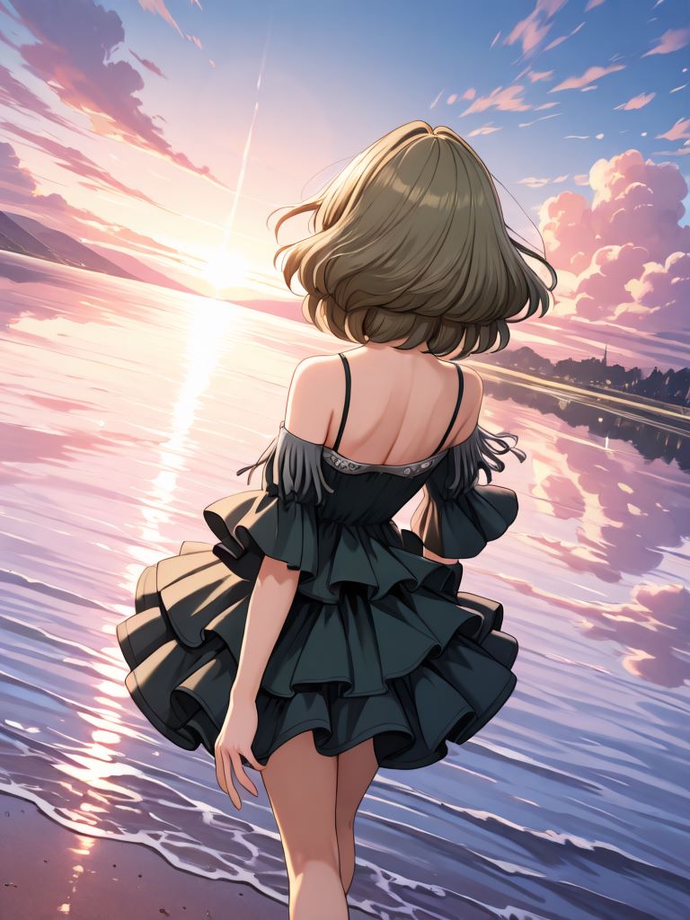 湖を歩く | の人気AIイラスト・グラビア