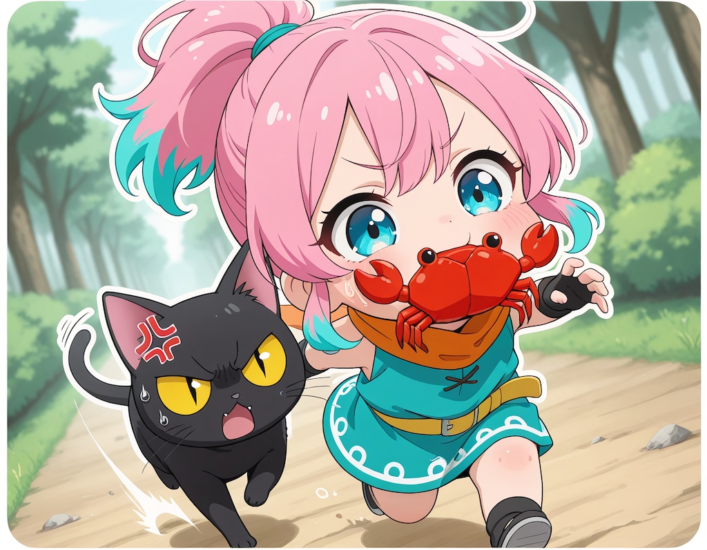 かにをかえすんだな💢