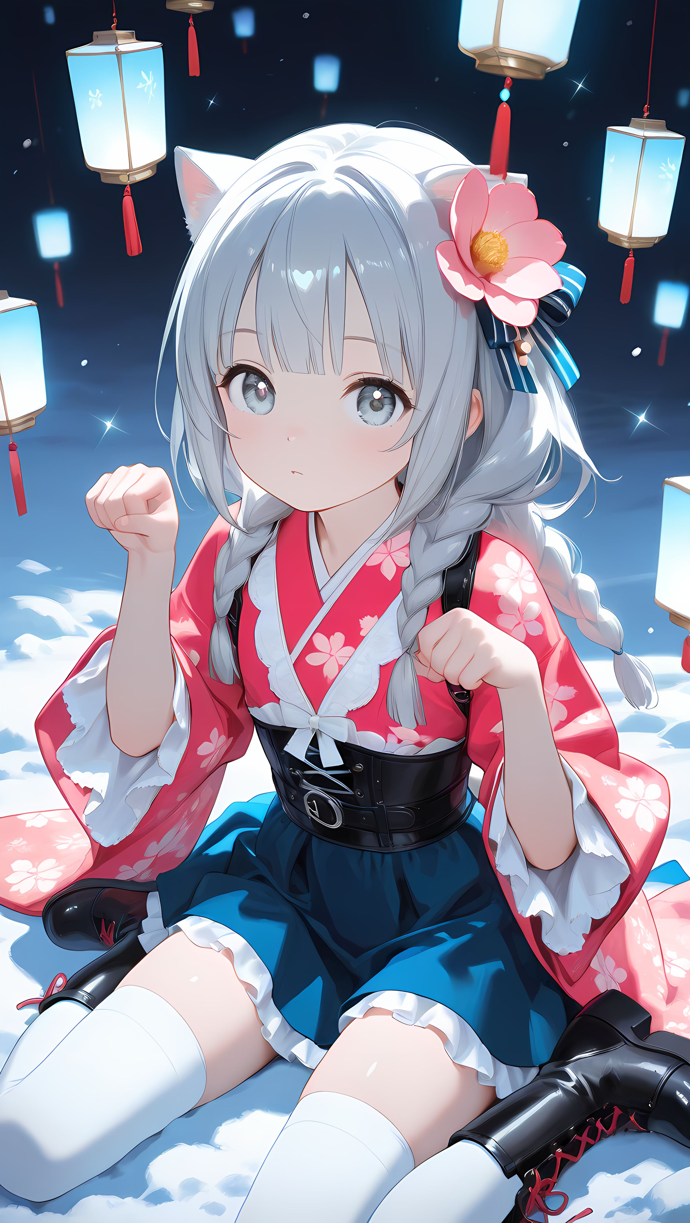 少女E | の人気AIイラスト・グラビア