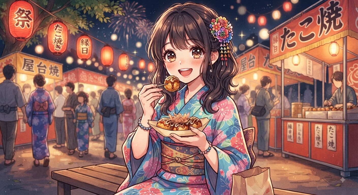 たこ焼きガール