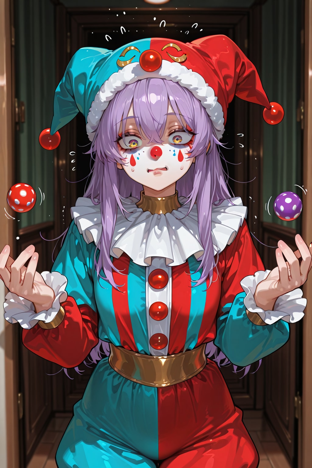 ジャグリングの練習