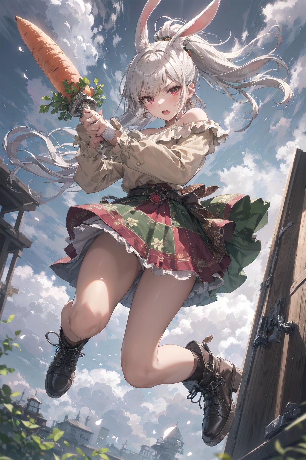 覚悟するのですぅぅぅ❗🐰っ🥕💢