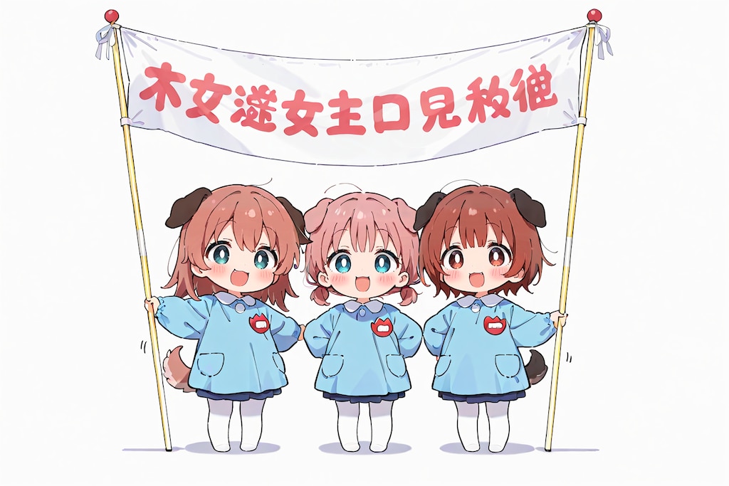 ちちぷいようちえん１日目！