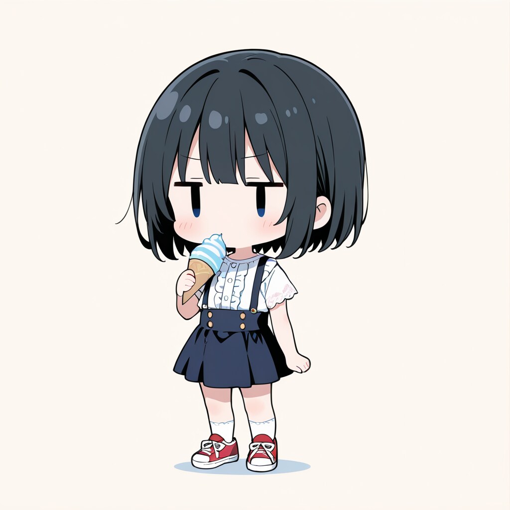 ジェラートを食べる
