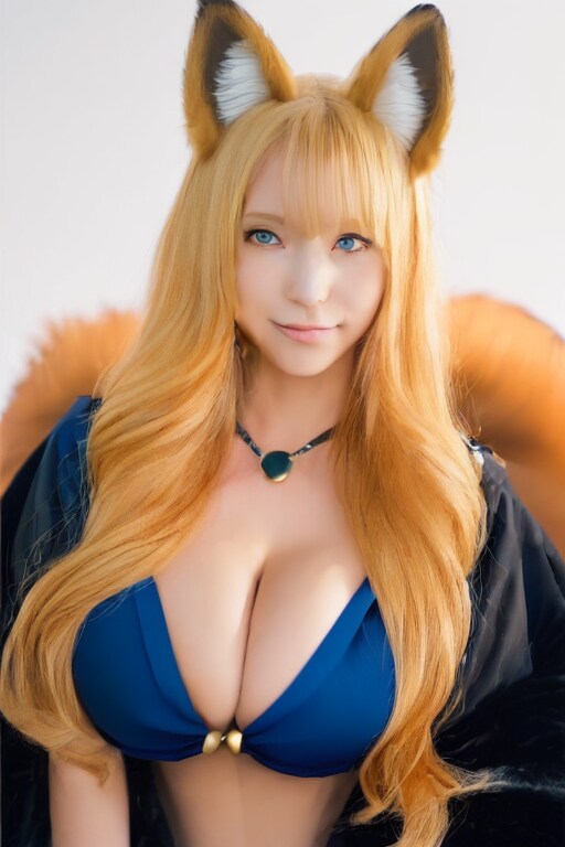 狐耳×金髪×巨乳