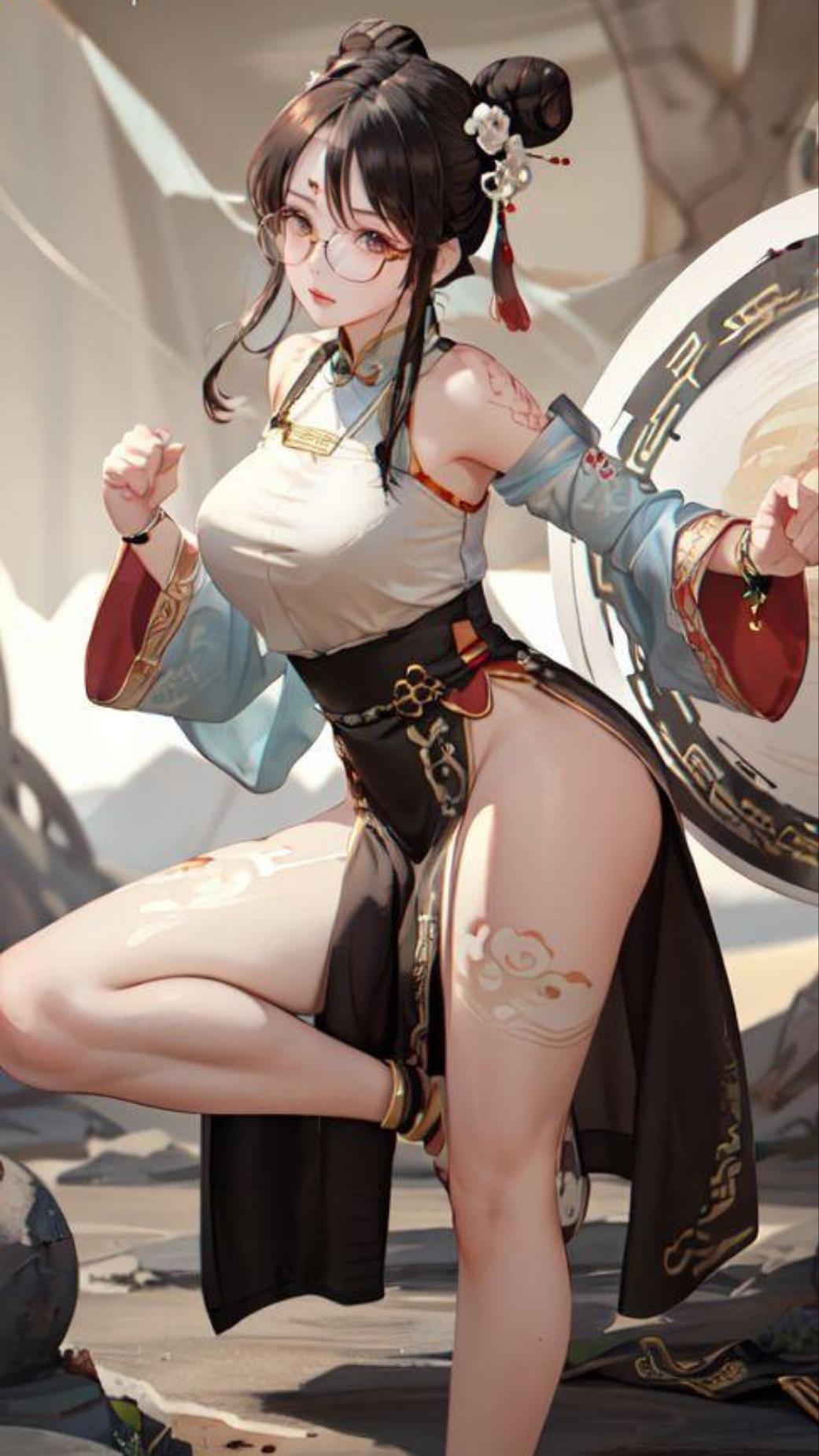 足が一番美しいのは中国武術だと思う