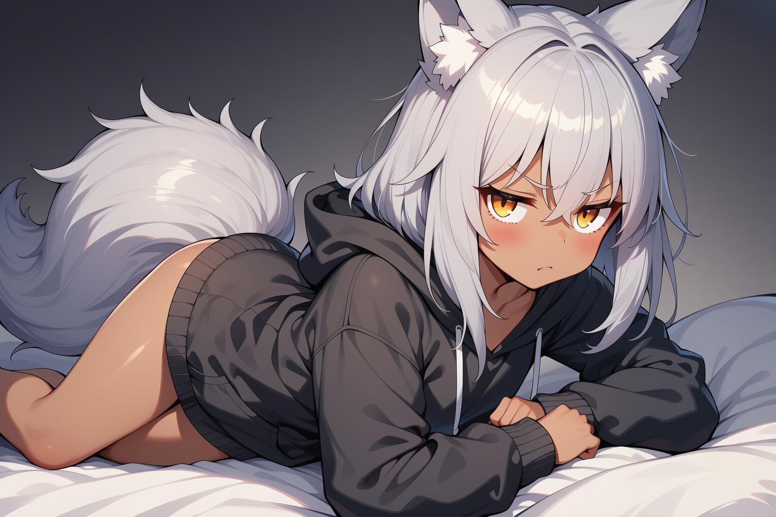 …なんだ？…我をそんなにじっと見てもかまってやらんぞ…