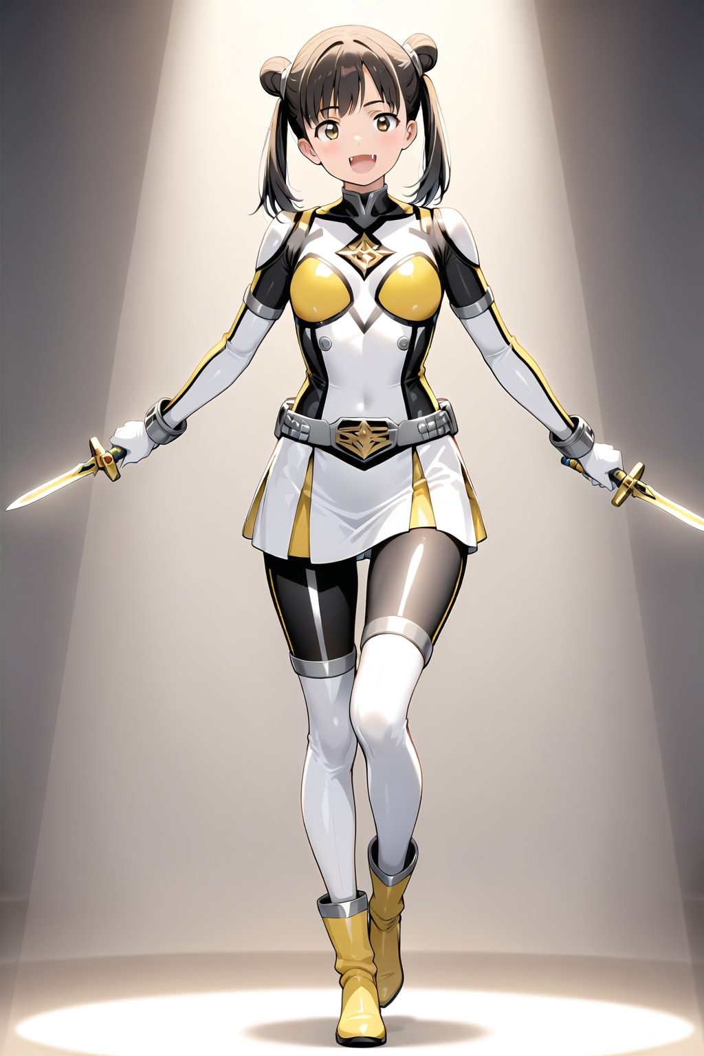 戦隊ヒロインのような女の子