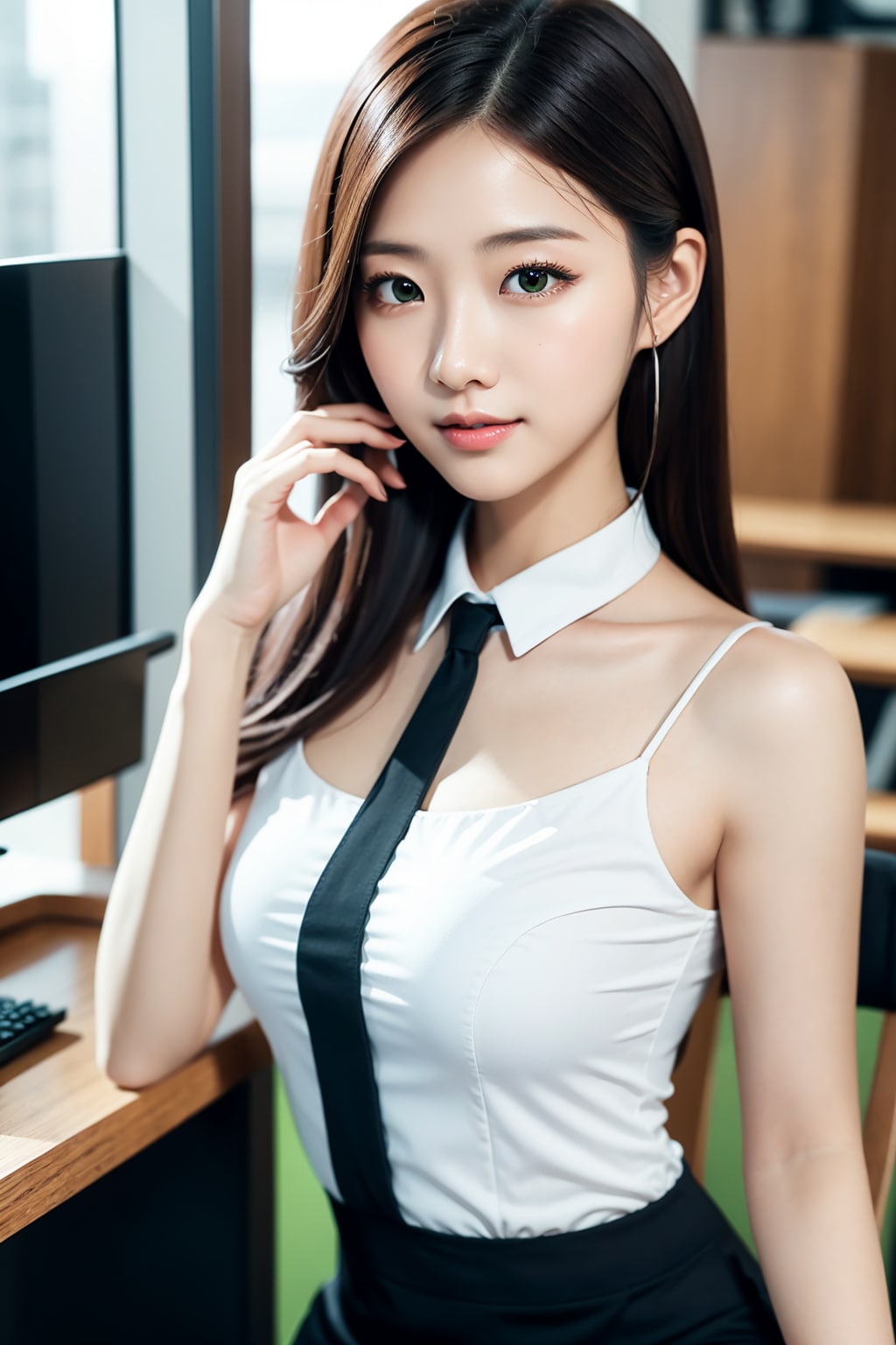 Office Lady 🖨️ 12 | の人気AIイラスト・グラビア