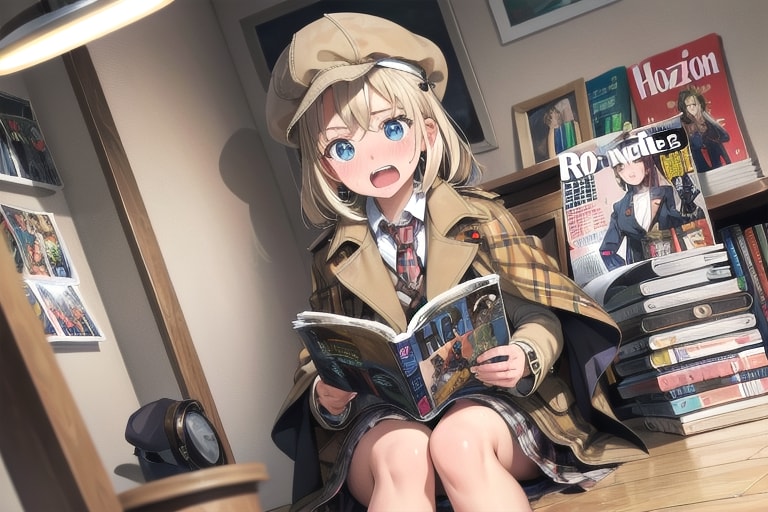 お兄ちゃんの部屋で○○本を発見