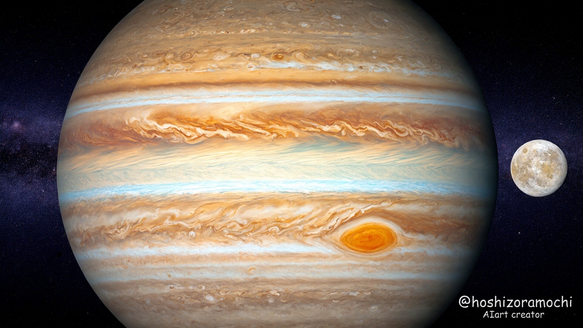 嵐の王者〜木星 🌪️