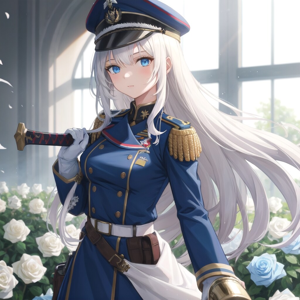 白薔薇の剣士
