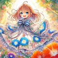 踊るアサガオ 2枚目