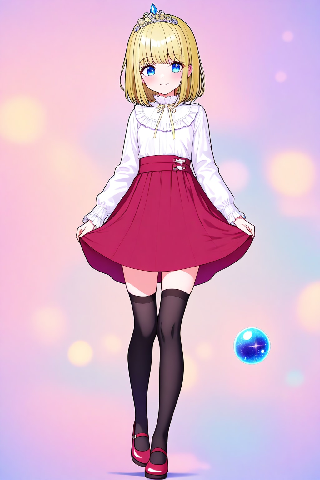 金髪の占い少女８