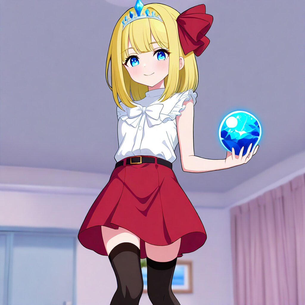 金髪の占い少女８