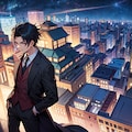 夜景といったら、黒髪短髪男性！！（12枚） 4枚目