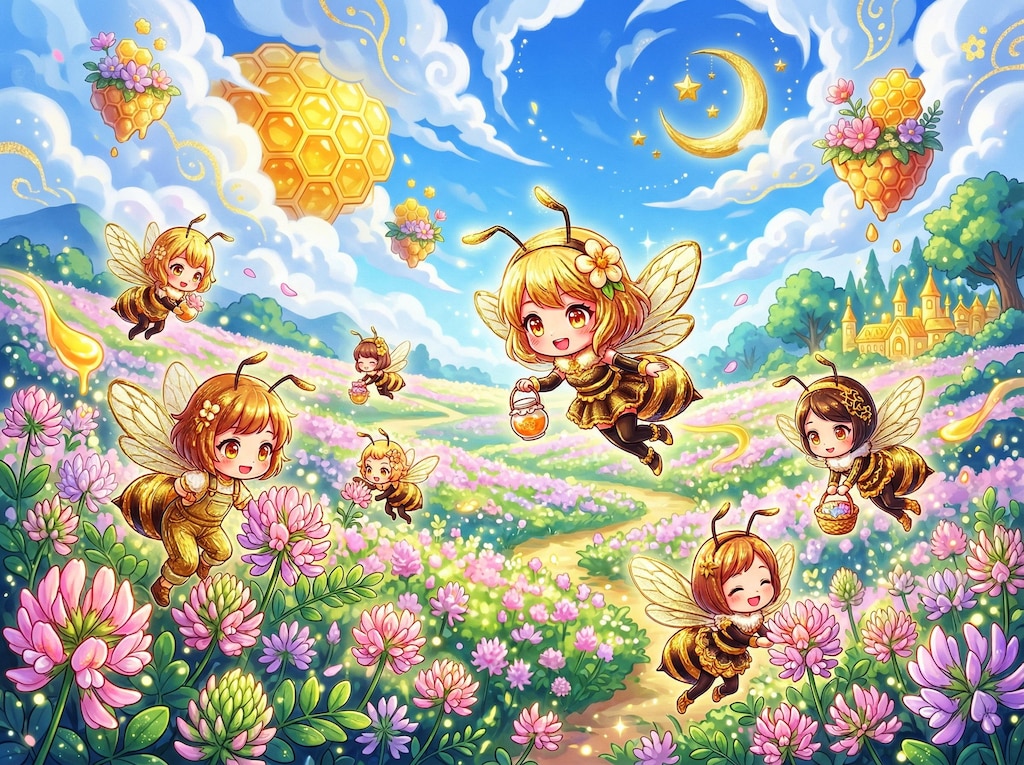 レンゲの蜂蜜