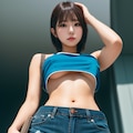 セクシー下乳お姉さん 4枚目