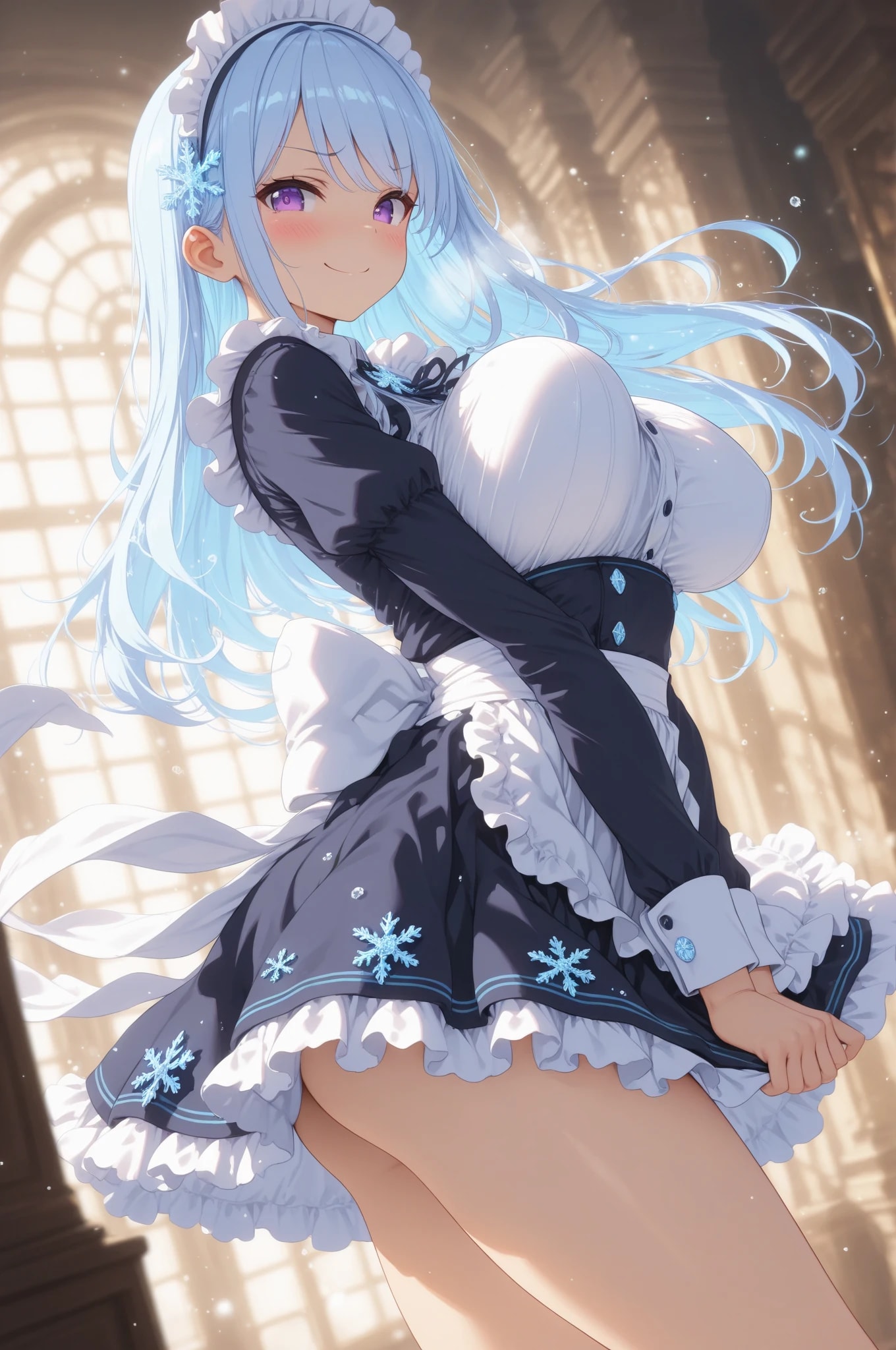 朝も元気なスーパーメイド🍈💓 | の人気AIイラスト・グラビア