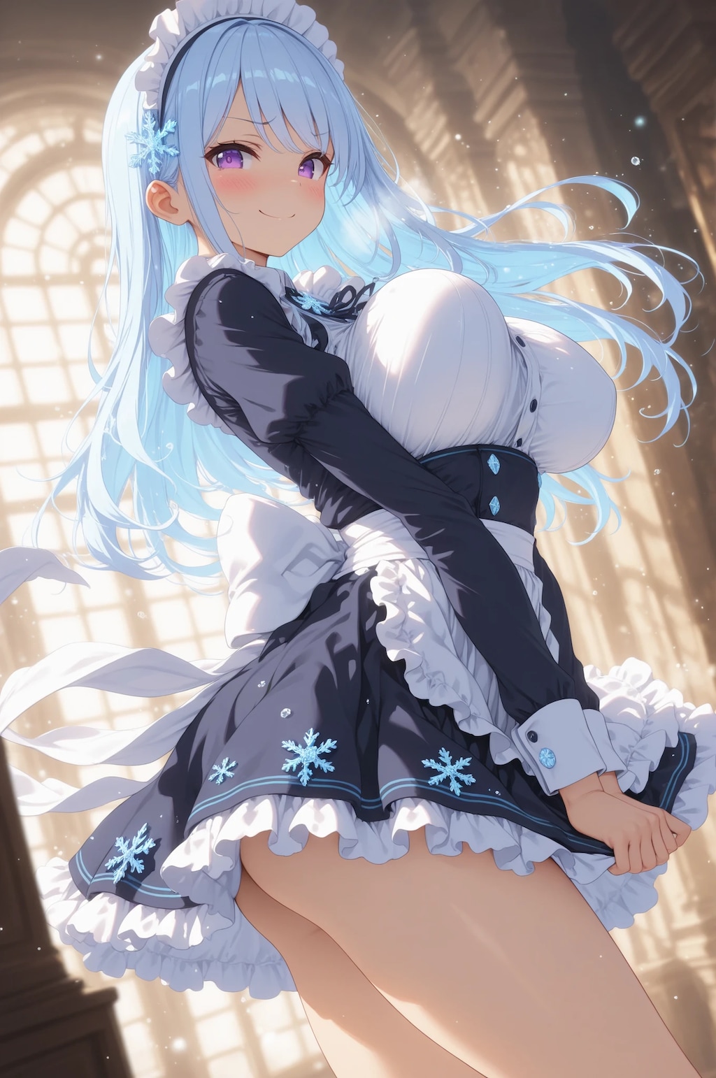 朝も元気なスーパーメイド🍈💓