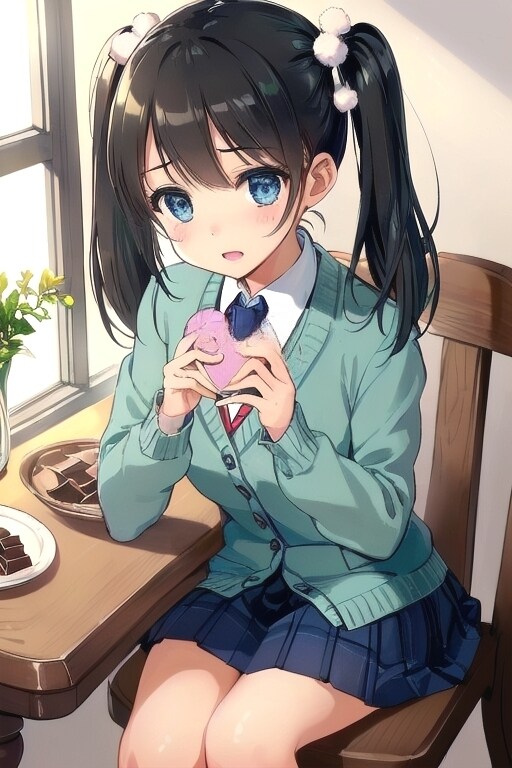 うちの子からのバレンタイン | の人気AIイラスト・グラビア