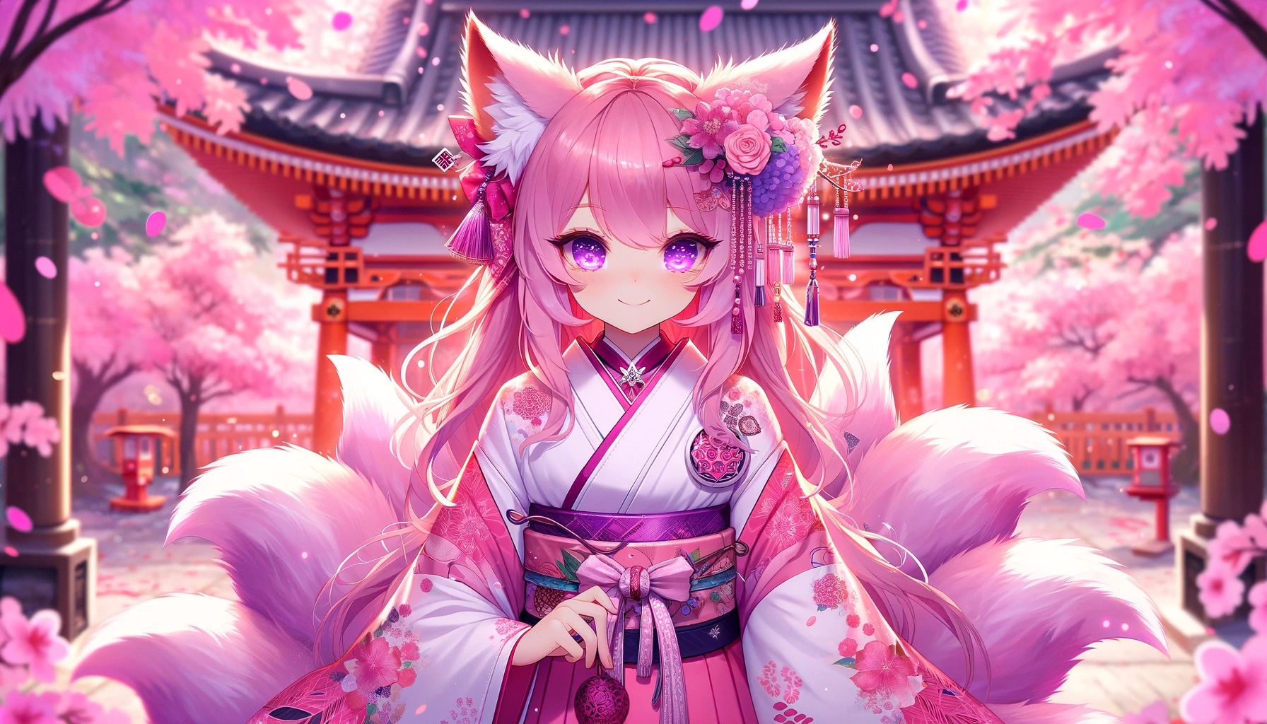 ここの桜きれいでしょ？