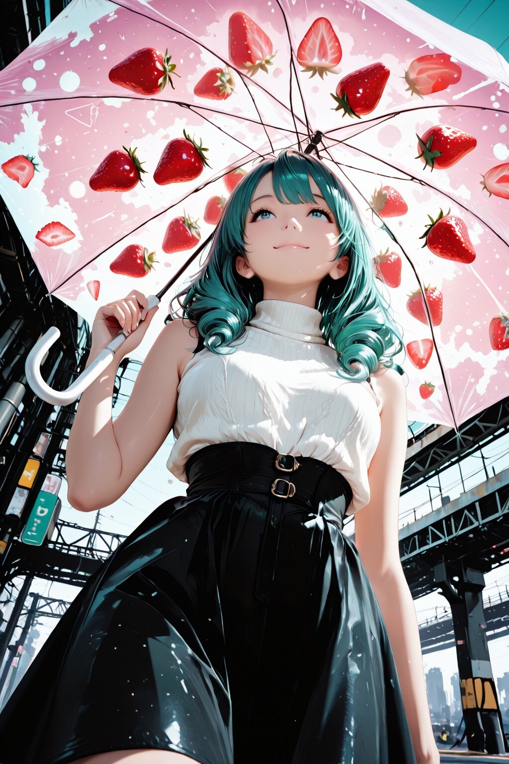 Beautiful Violinist Girl（美人なヴァイオリニスト。【傘から降り続ける苺篇】）