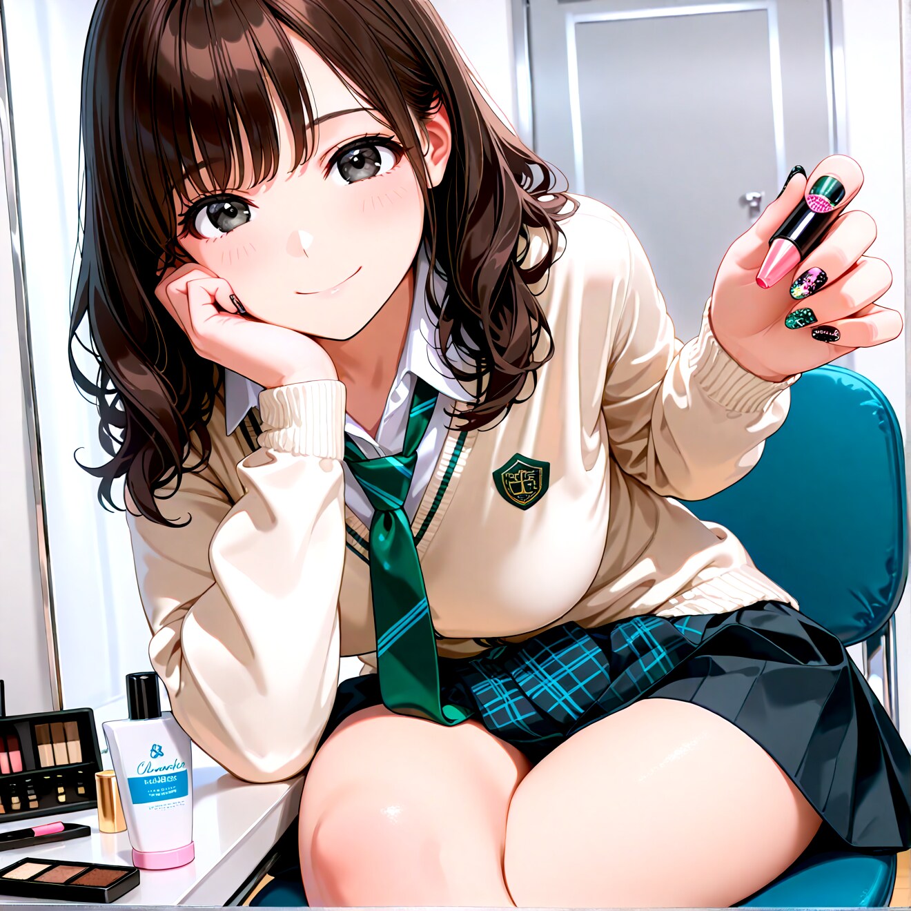 吉城寺冴さんのネイルアート