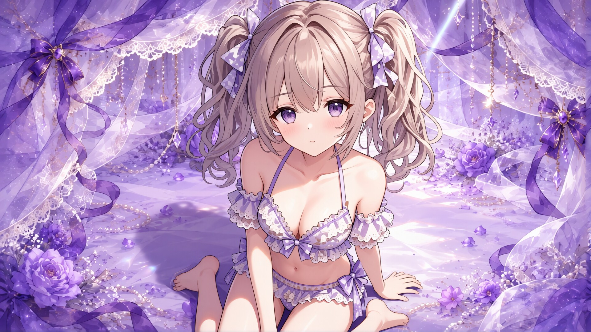 茶髪少女と水着　その8-8