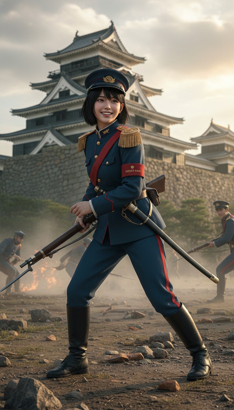 Gemini実写特集　谷干城の熊本城戦闘