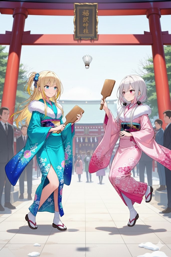 天原家のシスターズウォーズ　正月編