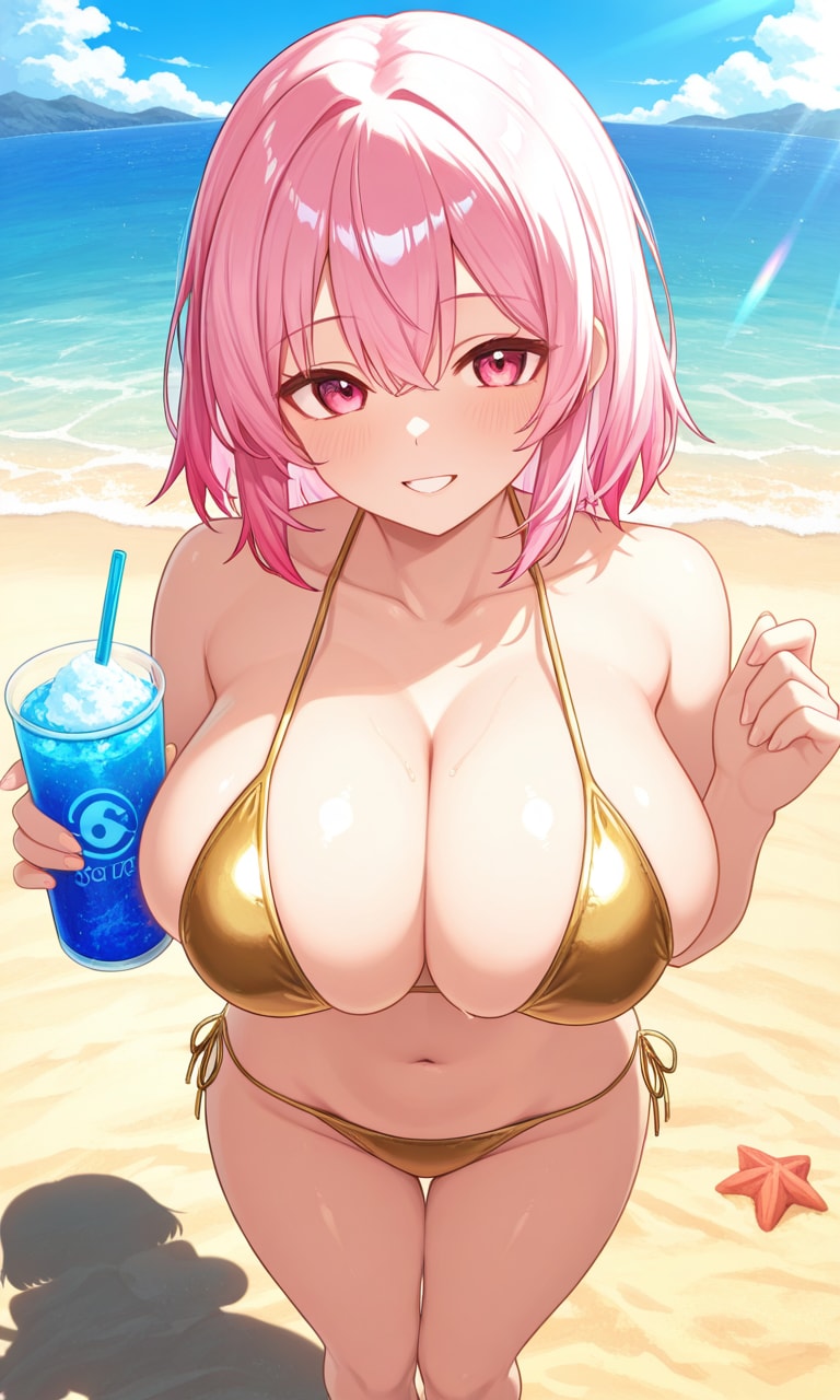 ビキニのお姉さん
