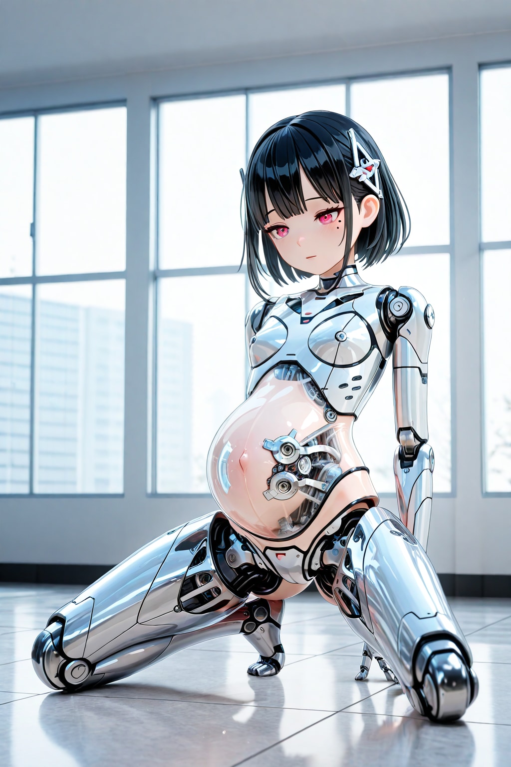 ロボ子: え？ マスターのお子さんですよ？