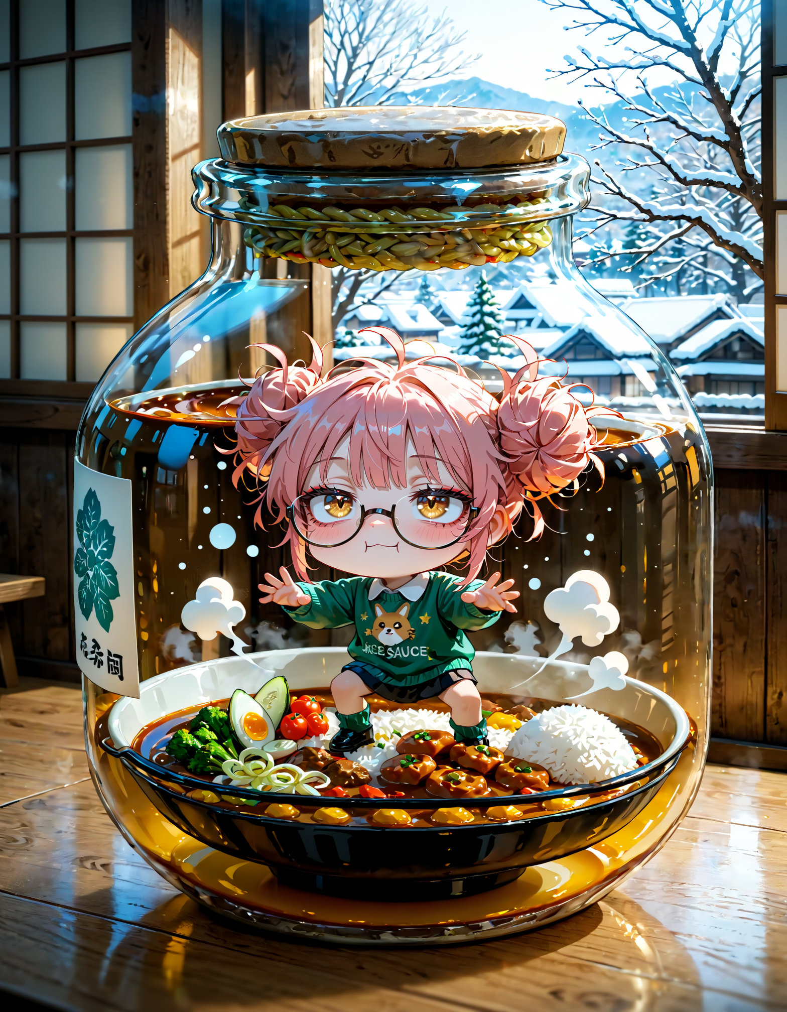 今日は何の日？　カレーライスの日・カレーの日 | の人気AIイラスト・グラビア