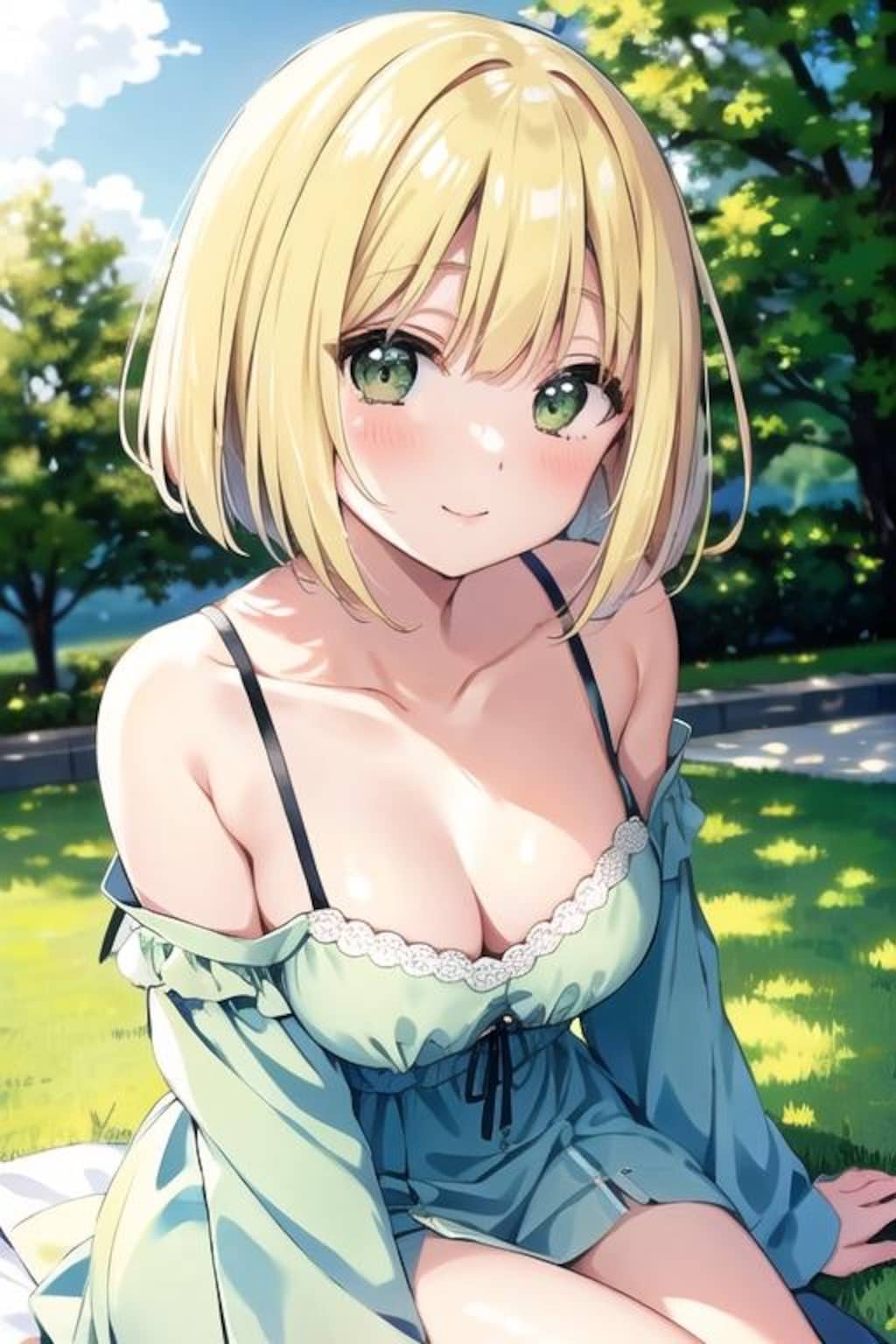 初夏の金髪娘（1／3）