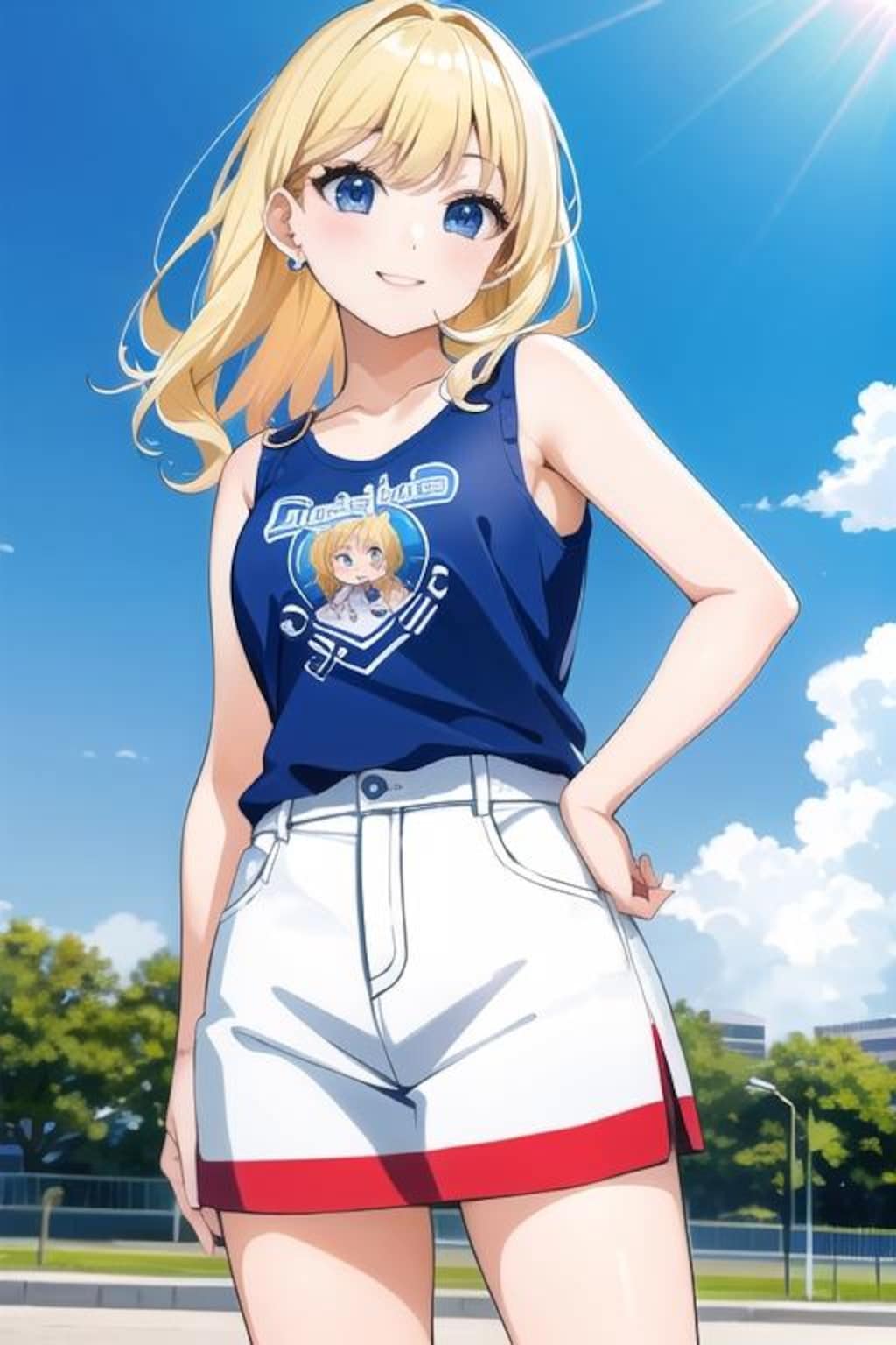 初夏の金髪娘（1／3）