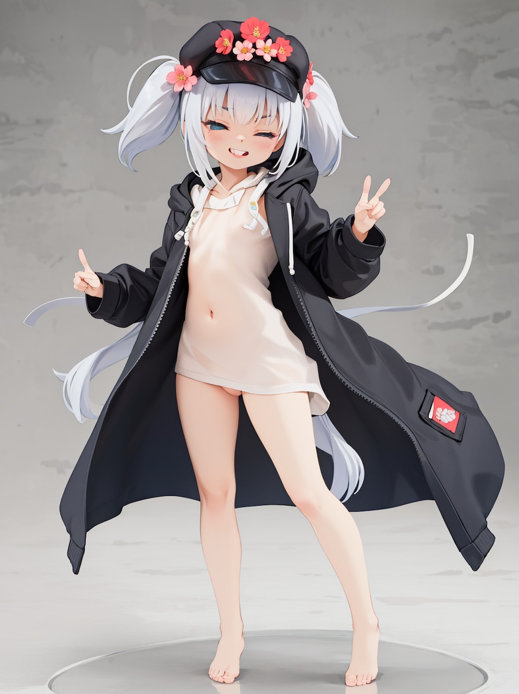 このTシャツ透けそう？　残念パイパイは見えないんだよなぁ