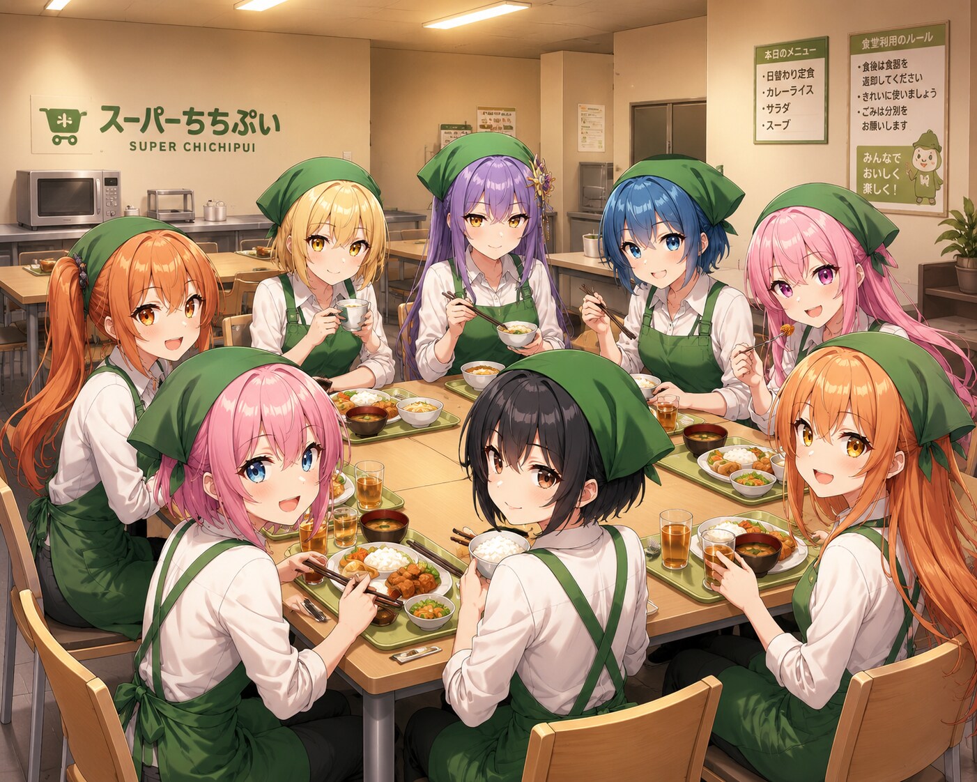 スーパーちちぷい　社員食堂５