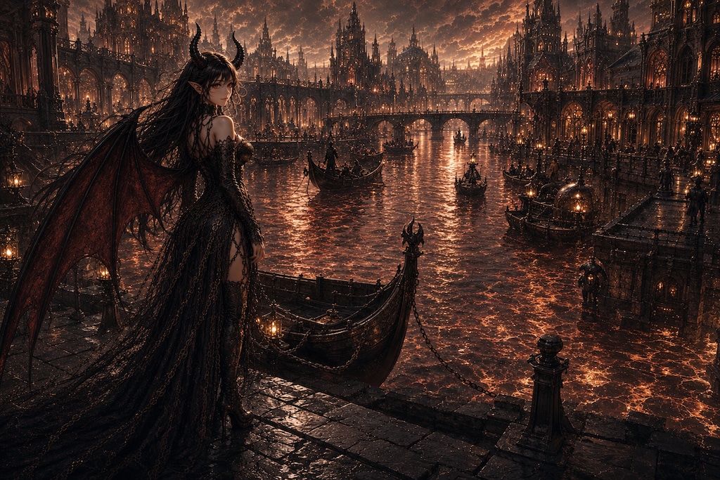 リリス・ノクターナの魔界都市案内