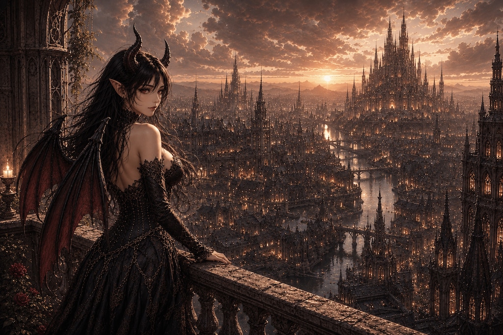 リリス・ノクターナの魔界都市案内