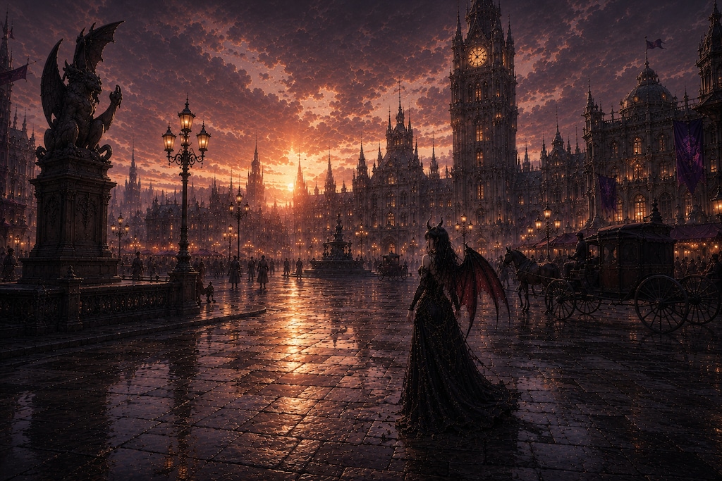 リリス・ノクターナの魔界都市案内