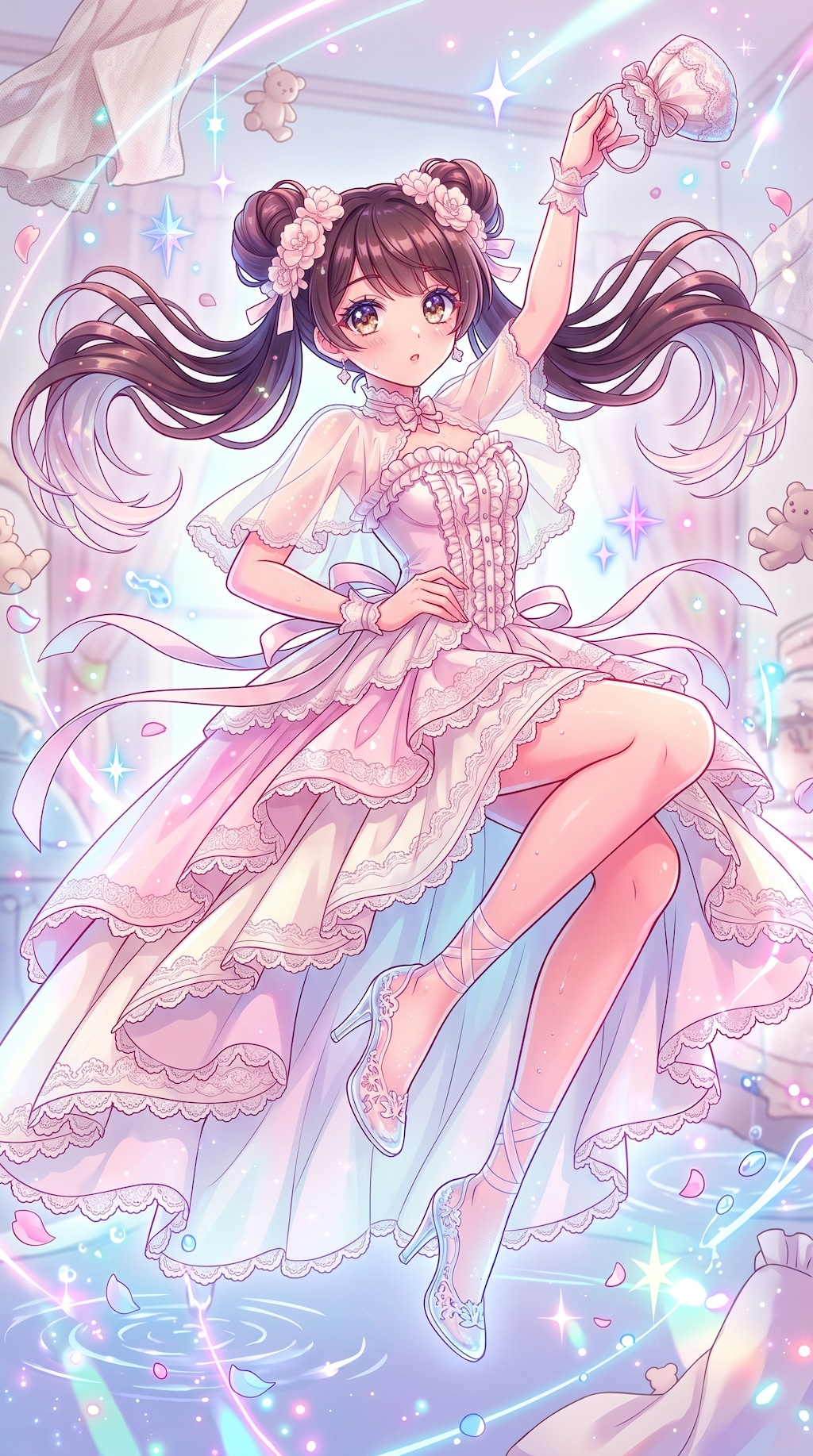 薔薇夢装の微笑