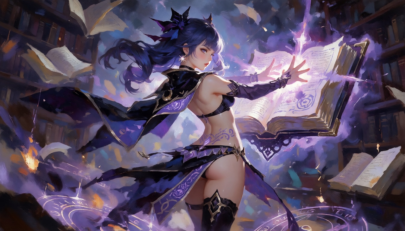 グリモワの黒魔導士SR