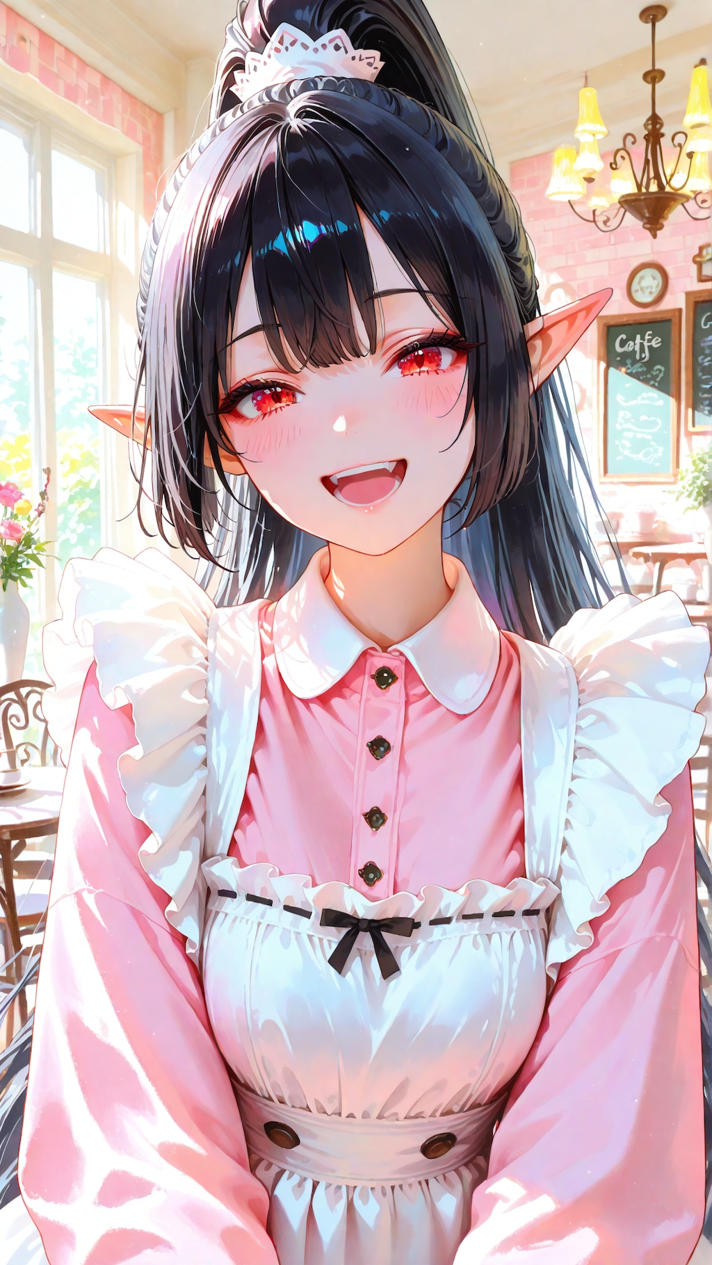 大人気！「エルフメイドカフェ」