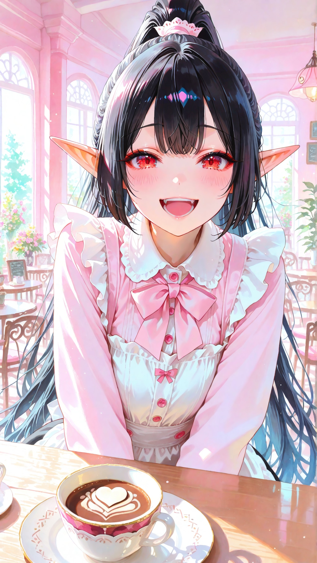 大人気！「エルフメイドカフェ」