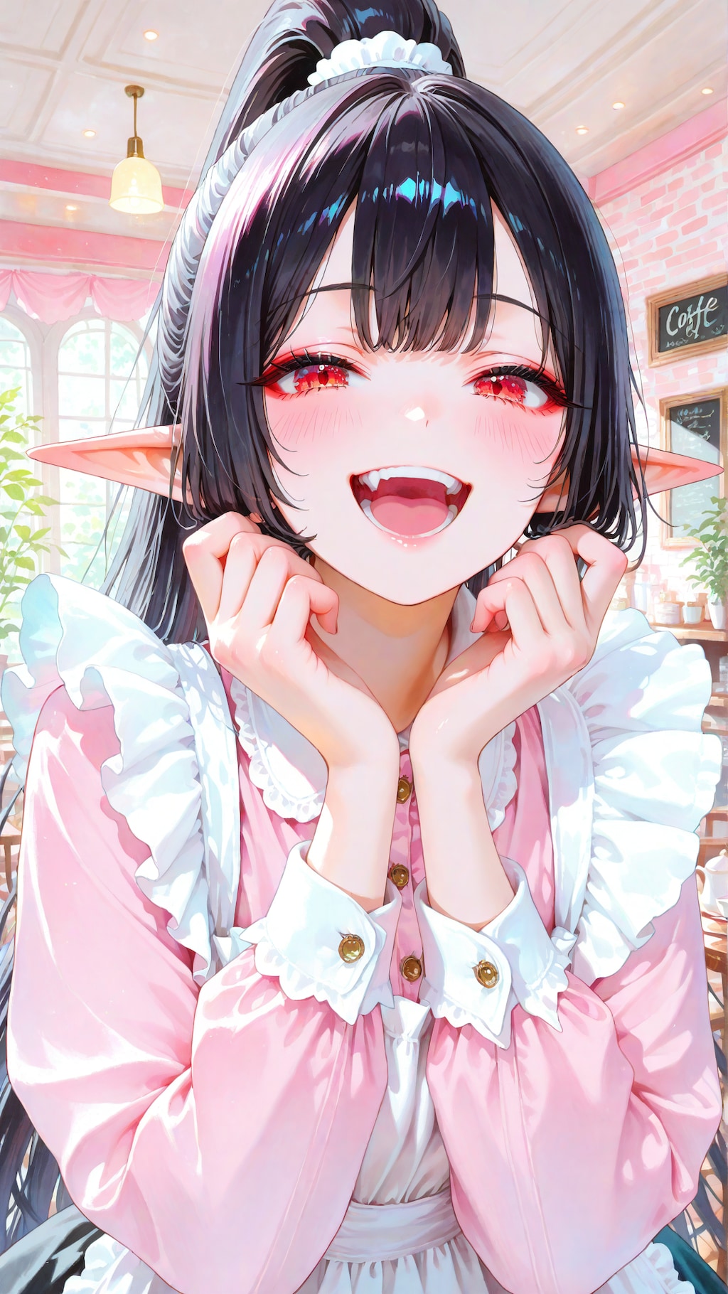 大人気！「エルフメイドカフェ」