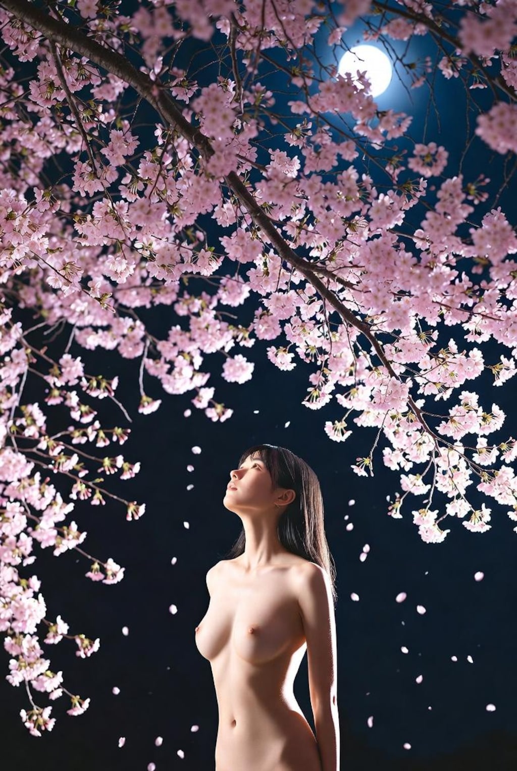夜桜