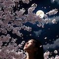夜桜 4枚目