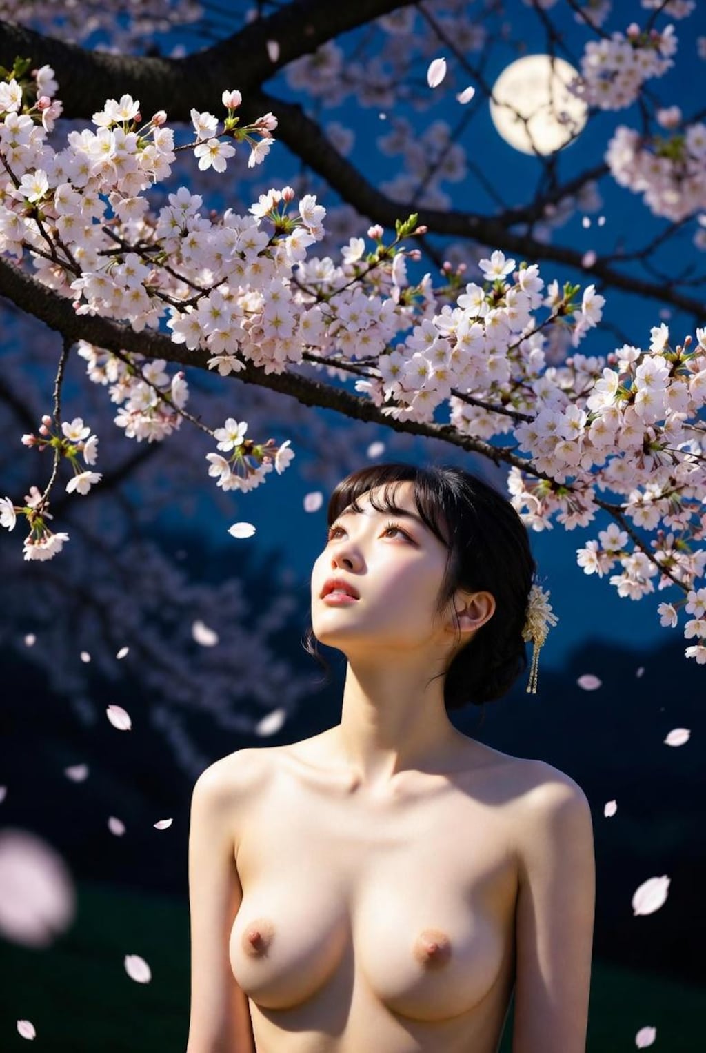 夜桜